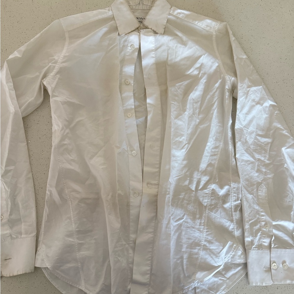 Lanvin Classic White Dress Shirt